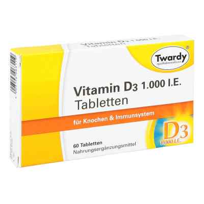 Vitamin D3 1.000 I.e. Tabletten 60 stk von Astrid Twardy GmbH PZN 16623358