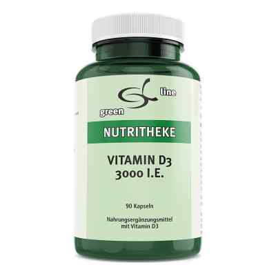 Vitamin D3 3.000 I.e. Kapseln 90 stk von 11 A Nutritheke GmbH PZN 11578570