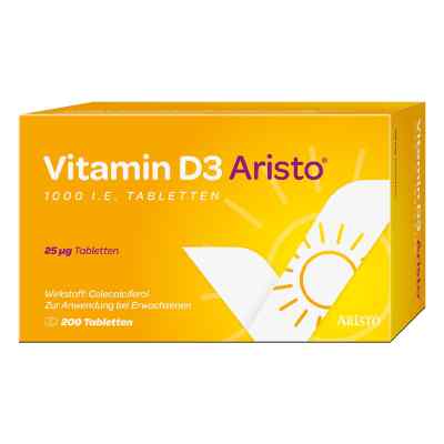 Vitamin D3 Aristo 1000 I.E. Tabletten