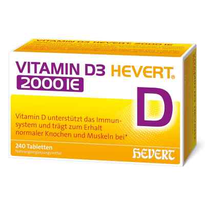 Vitamin D3 Hevert 2000 I.E. Tabletten