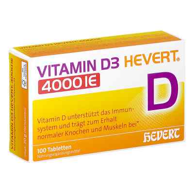 Vitamin D3 Hevert 4000 I.E. Tabletten