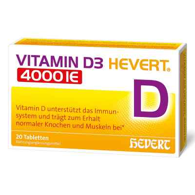 Vitamin D3 Hevert 4000 I.E. Tabletten