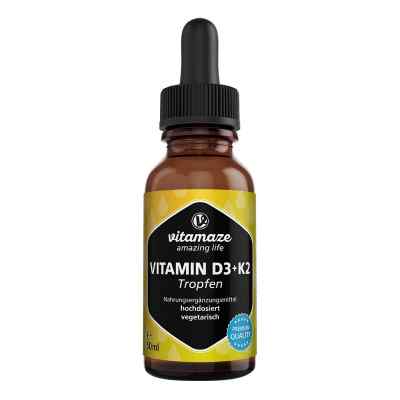 Vitamin D3 K2 1000 I.e./10 [my]g Tropfen 50 ml von Vitamaze GmbH PZN 16819311