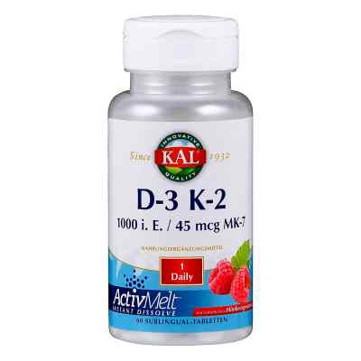 Vitamin D3 K2 1000 I.e./45 [my]g Activmelt Lutscht 60 stk von Nutraceutical - KAL PZN 16863312