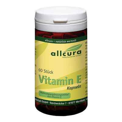 Vitamin E Kapseln 200 i.E. 60 stk von allcura Naturheilmittel GmbH PZN 13882591
