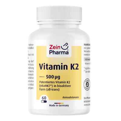 Vitamin K2 500 Μg Kapseln Zeinpharma 60 stk von ZeinPharma Germany GmbH PZN 19299289