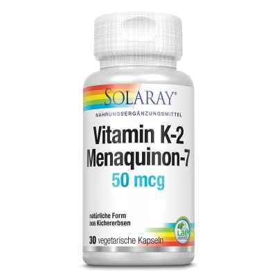 Vitamin K2 Menaquinon-7 50 [my]g Kapseln 30 stk von Supplementa GmbH PZN 15880366
