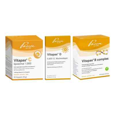 Vitapas C + B Complex + D Kapseln