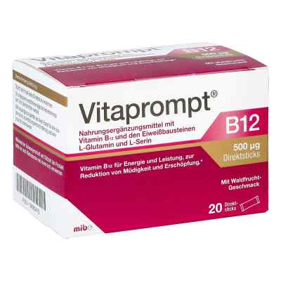 Vitaprompt B12 500 Μg Direktsticks 20 stk von MIBE GmbH Arzneimittel PZN 19690415