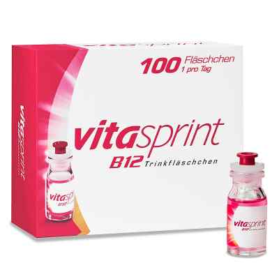 Vitasprint B 12 Trinkfläschchen 100 stk von GlaxoSmithKline Consumer Healthc PZN 01853331