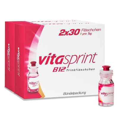 Vitasprint B12 Trinkfläschchen Bündelpackung 2X30 stk von GlaxoSmithKline Consumer Healthc PZN 17674978
