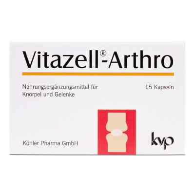 Vitazell-Arthro Kapseln 15 stk von Köhler Pharma GmbH PZN 16681700