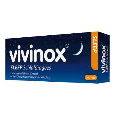 Vivinox SLEEP Schlafdragees bei Schlafstörungen 20 stk von Dr. Gerhard Mann PZN 04132483
