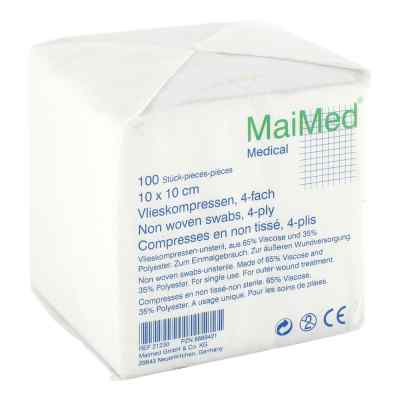 Vlieskompressen 10x10 cm unsteril