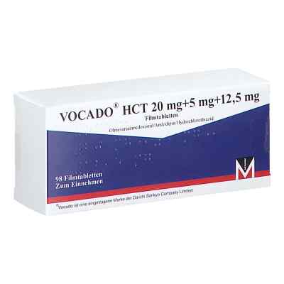 Vocado Hct 20 Mg/5 Mg/12,5 Mg Filmtabletten 98 stk von Orifarm GmbH PZN 18113621