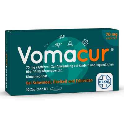 Vomacur® 70 mg Zäpfchen