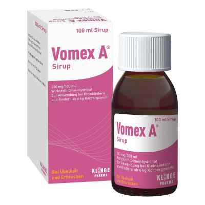 Vomex A Sirup 100 ml von Klinge Pharma GmbH PZN 01566896