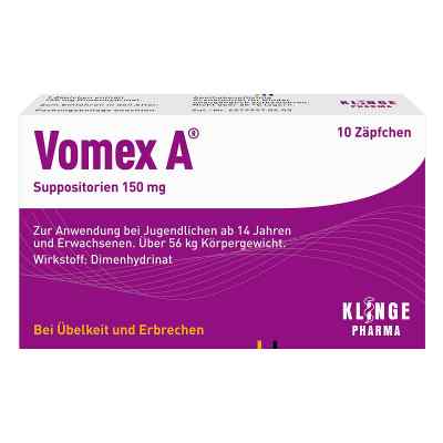 Vomex A Zäpfchen 150mg