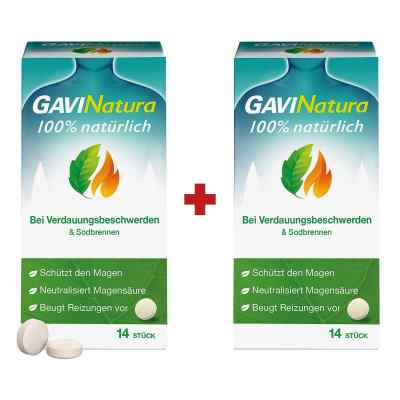 Vorteilspack Gavinatura Natürlich bei Verdauungsbeschwerden und  2x14 stk von Reckitt Benckiser Deutschland GmbH PZN 08101588