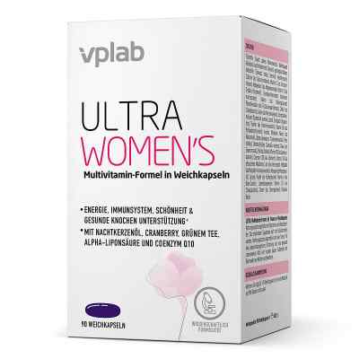 VPLAB Ultra Women's Sport Multivitamin-Formel Weichkapseln