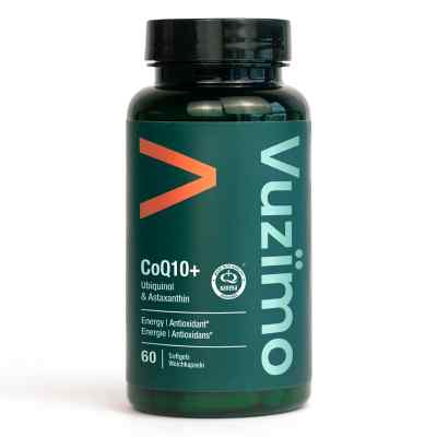 Vuzimo Coq10+ Astaxanthin & Ubiquinol Weichkapseln