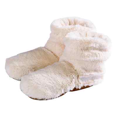 Warmies Slippies Boots Deluxe Größe 3 7-42 beige