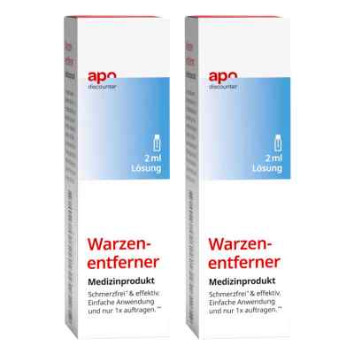 Warzenentferner Lösung für Hände und Füße von apodiscounter 2x2 ml von PK Benelux Pharma Care BV PZN 08102520