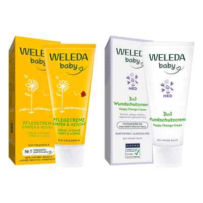 Weisse Malve Wundschutzcreme & Calendula Pflegecreme