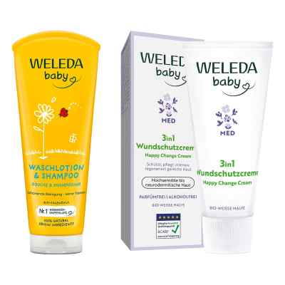 Weisse Malve Wundschutzcreme & Calendula Waschlotion