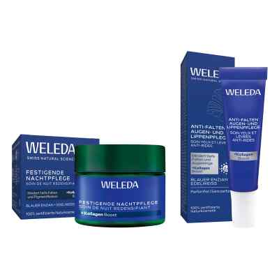 Weleda Blauer Enzian & Edelweiss: Nacht-, Augen- & Lippenpflege