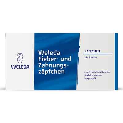 Weleda Fieber- und Zahnungszäpfchen 10 stk von WELEDA AG PZN 02565203
