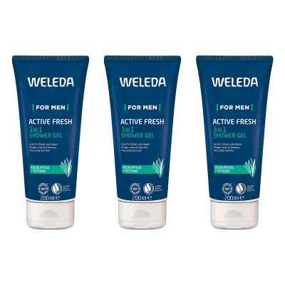 Weleda For Men Active Fresh 3in1 Shower Gel