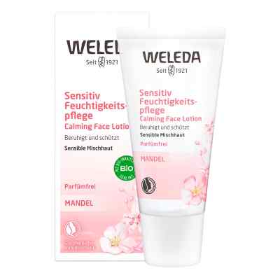 Weleda Mandel Sensitiv Feuchtigkeitspflege Lotion 30 ml von WELEDA AG PZN 15815742