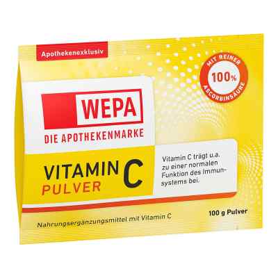 Wepa Vitamin C Pulver Nachfüllbeutel 100 g von WEPA Apothekenbedarf GmbH & Co K PZN 17935060