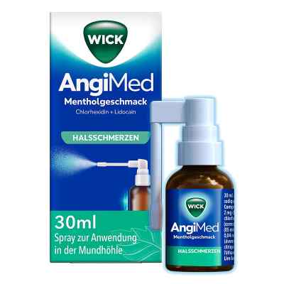 Wick AngiMed Mentholgeschmack 2mg/ml+0,5mg/ml Spray 