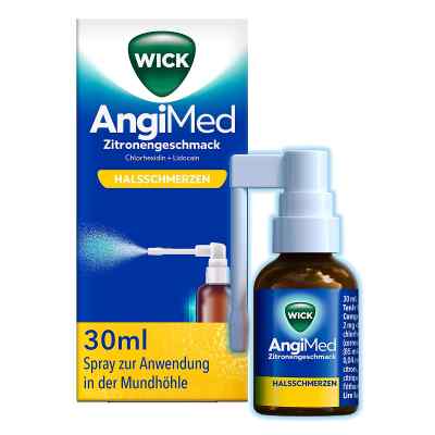 Wick AngiMed Zitronengeschmack 2mg/ml+0,5mg/ml Spray