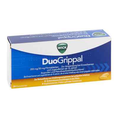 Wick Duogrippal 200 mg/30 mg Filmtabletten 24 stk von Procter & Gamble GmbH PZN 10541435