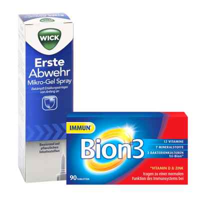 Wick erste Abwehr+ Bion90St. 2 Pck von WICK Pharma - Zweigniederlassung PZN 08101073