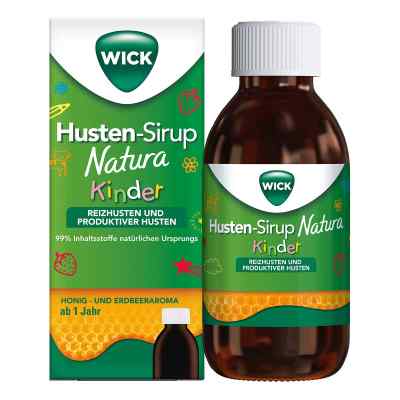 Wick Husten-Sirup Natura Kinder 140 ml von WICK Pharma - Zweigniederlassung der Procter & Gam PZN 19236811