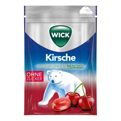 Wick Wildkirsche & Eukalyptus Bonbons ohne Zucker Btl