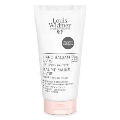 Widmer Hand Balsam UV 15 unparfümiert 