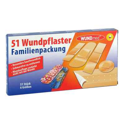 Wundpflaster Familienpackung 6 Grössen