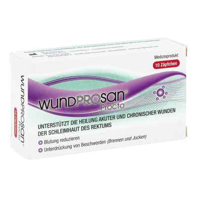 Wundprosan Procto Suppositorien 10 stk von Habitum Pharma PZN 12906527