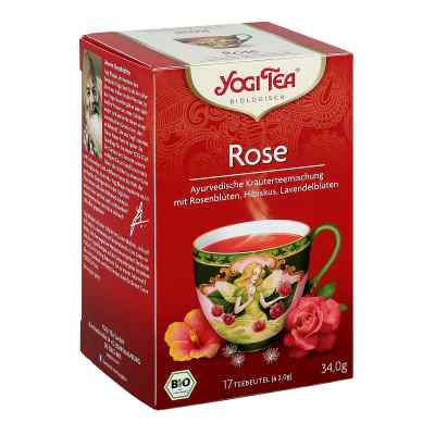 Yogi Tea Rose Bio Filterbeutel 17X2.0 g von YOGI TEA GmbH PZN 09687731
