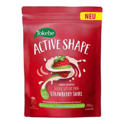 Yokebe ACTIVE SHAPE Strawberry Swirl - Mahlzeitersatz
