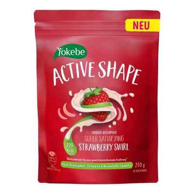 Yokebe Active Shape Strawberry Swirl Pulver 250 g von Naturwohl Pharma GmbH PZN 17574774