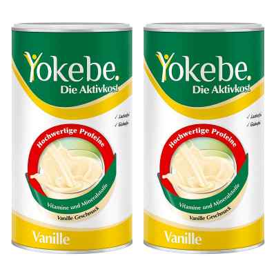 Yokebe Vanille - Diätshake zur Gewichtsabnahme - mit Protein