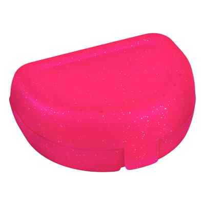 Zahnspangenbox small pink transparent 1 stk von Megadent Deflogrip Gerhard Reeg GmbH PZN 10988403