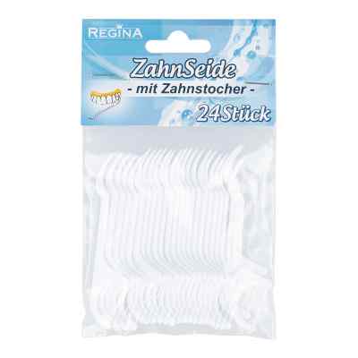 Zahnstocher mit Zahnseide Reginaplst 24 stk von Axisis GmbH PZN 08884748