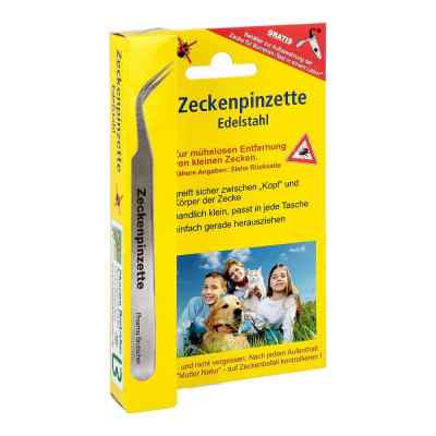 Zeckenpinzette Chirurgenstahl 1 stk von Pharma Brutscher PZN 04759911